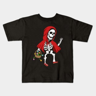 Little Dead Riding Hood Kids T-Shirt